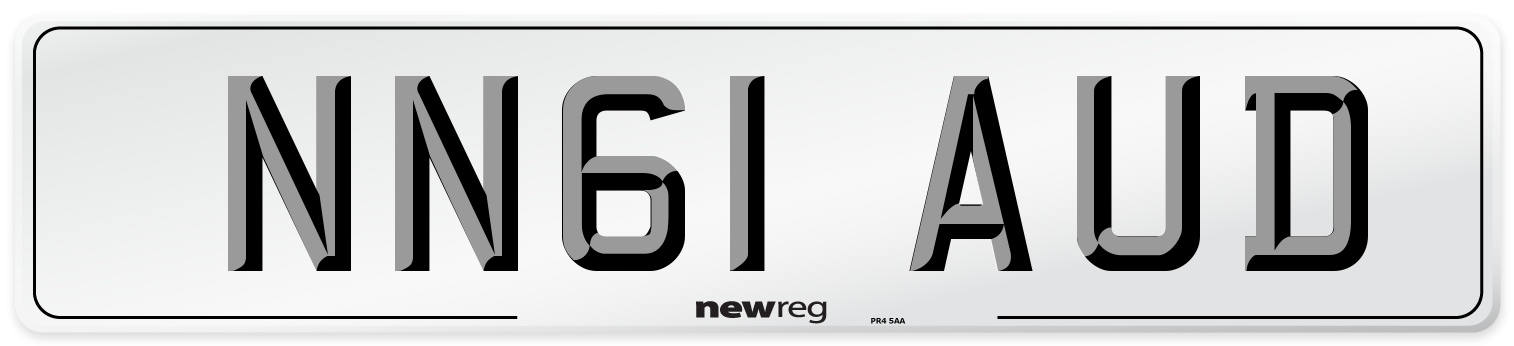 NN61 AUD Number Plate from New Reg